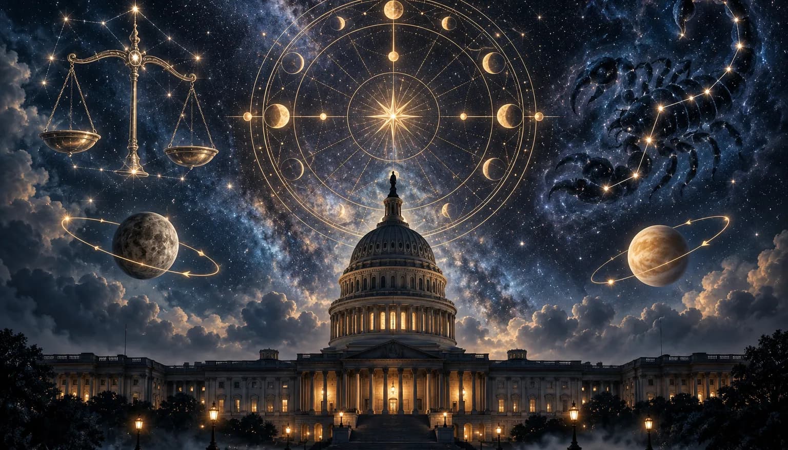 Elecciones de Medio Mandato en EE. UU. (3 de Noviembre de 2026): Una Lectura desde la Astrología Mundana